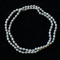 114cm Infinite Wrap Baroque Pearl Necklace - Versatile Natural Freshwater Pearl Chain