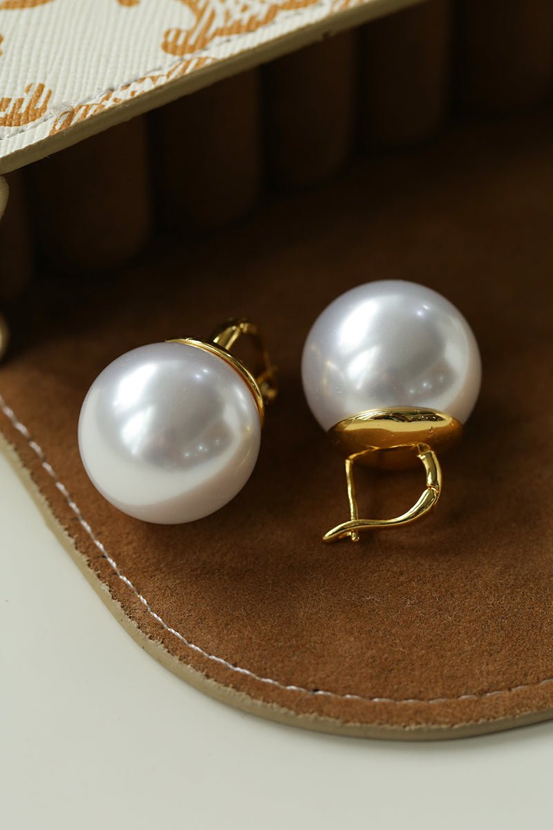 20mm Large Pearl Earrings