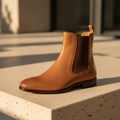 Tan Leather Chelsea Boot