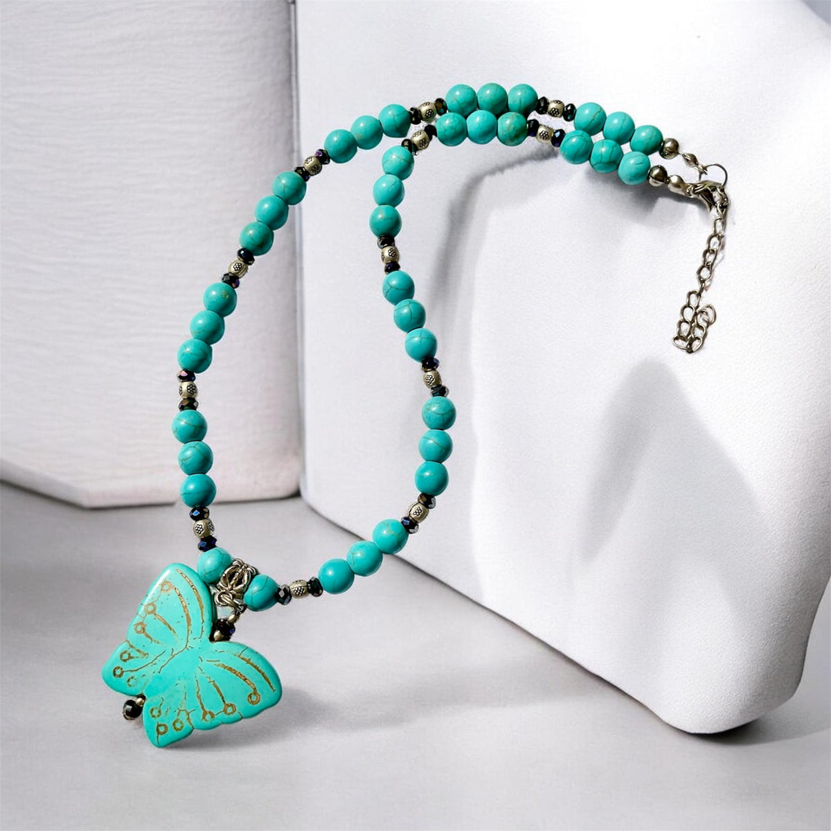 💙 Butterfly Pendant Necklace