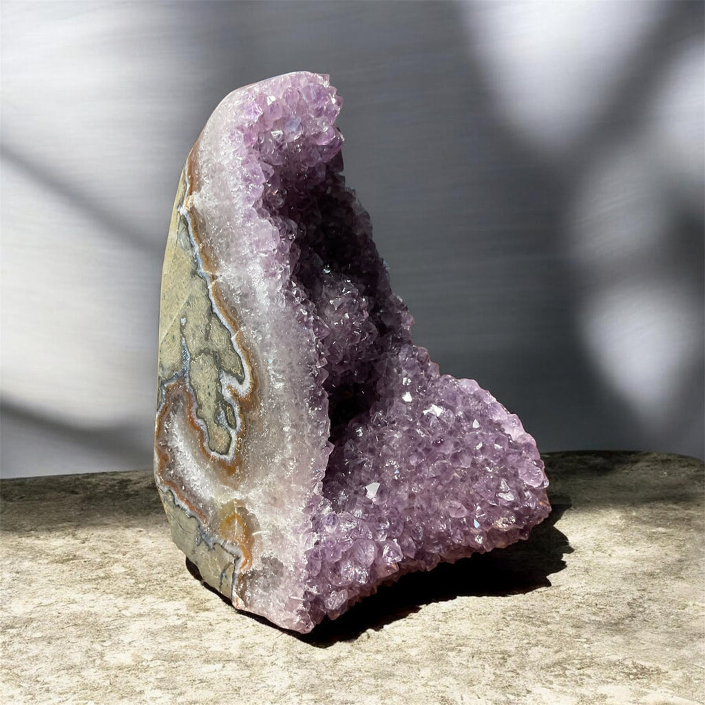 Large Amethyst Geode Cave