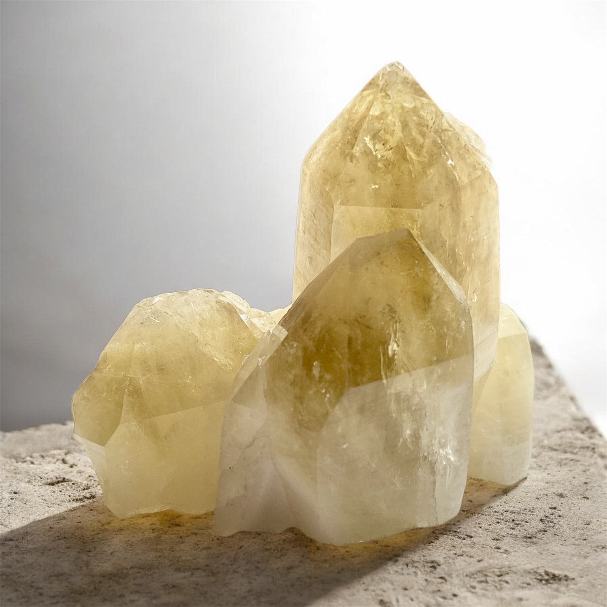 Citrine Quartz Cluster – Radiate Positivity & Abundance