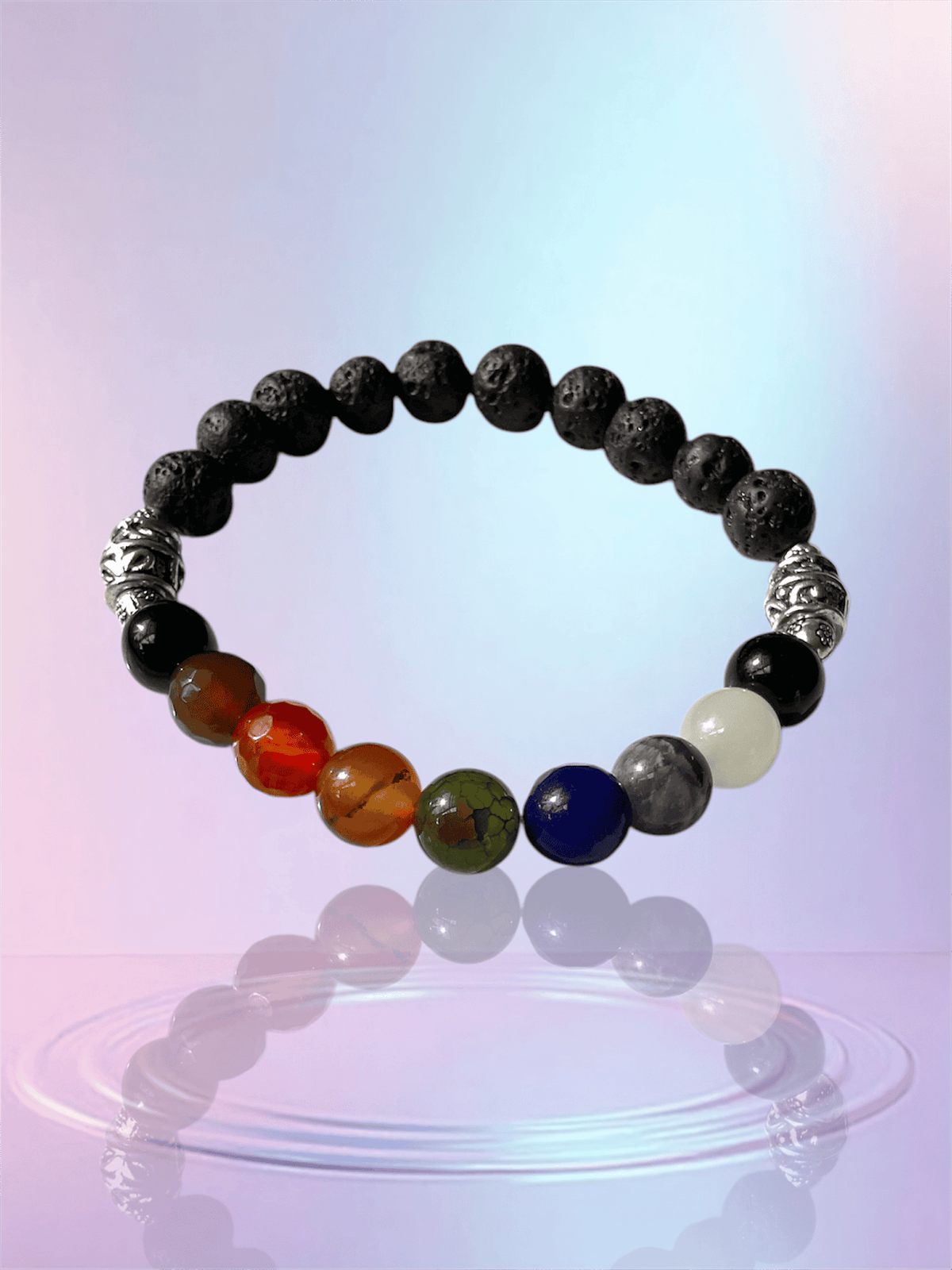 Chakra Aromatherapy Stretch Bracelets – Align • Empower • Ground