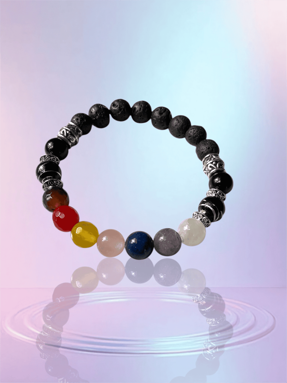 Chakra Aromatherapy Stretch Bracelets – Align • Empower • Ground