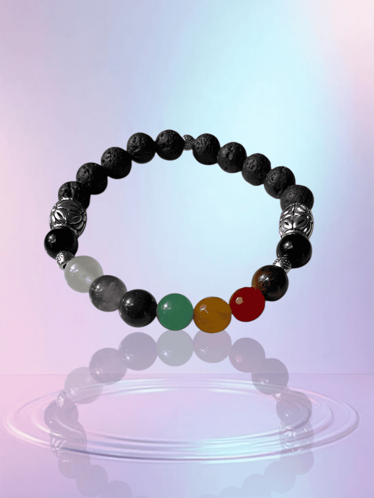 Chakra Aromatherapy Stretch Bracelets – Align • Empower • Ground