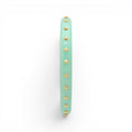 Clementine Jade Resin Studded Bangle