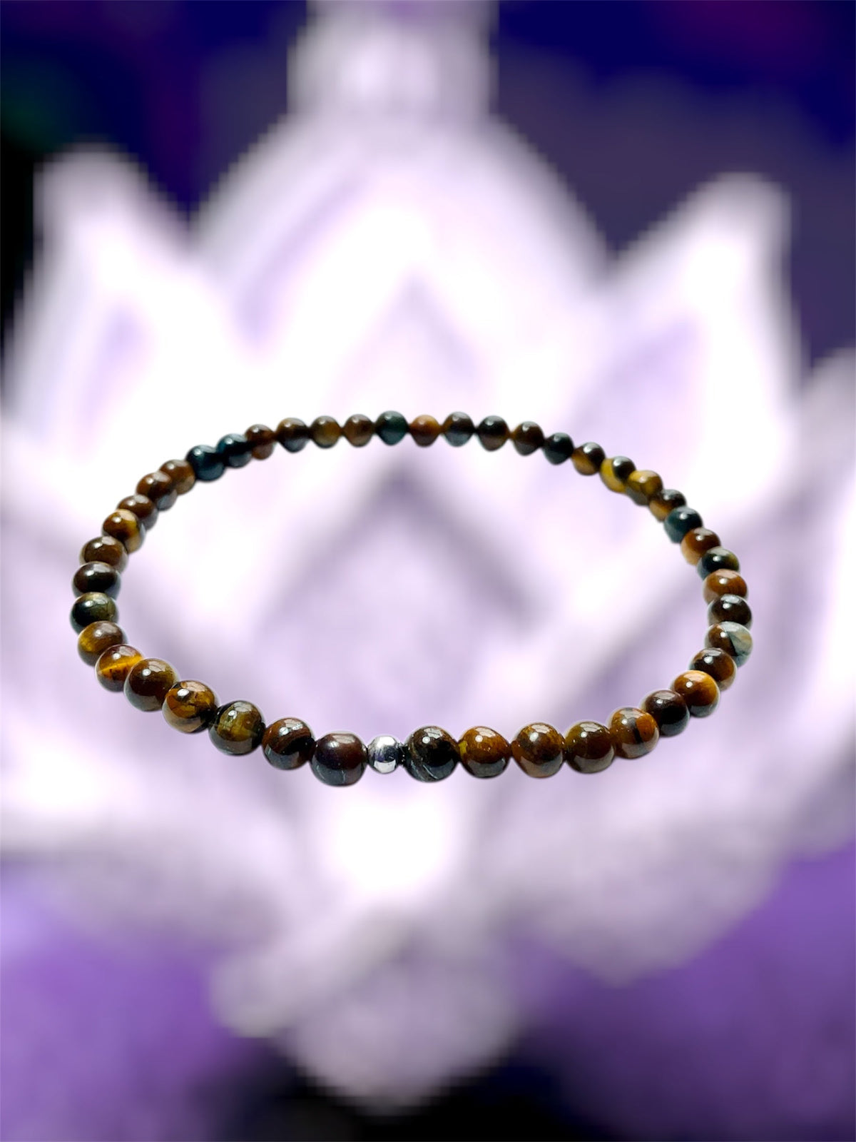 Triple Protection, Tiger Eye and Obsidian Bracelets