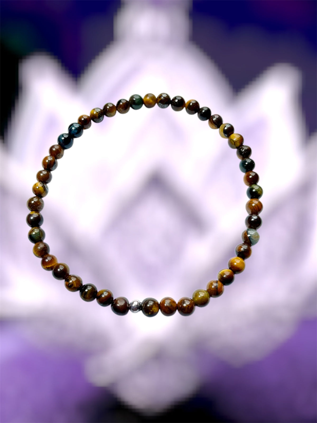 Triple Protection, Tiger Eye and Obsidian Bracelets