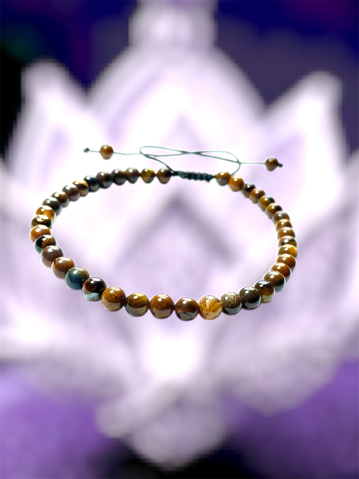 Triple Protection, Tiger Eye and Obsidian Bracelets