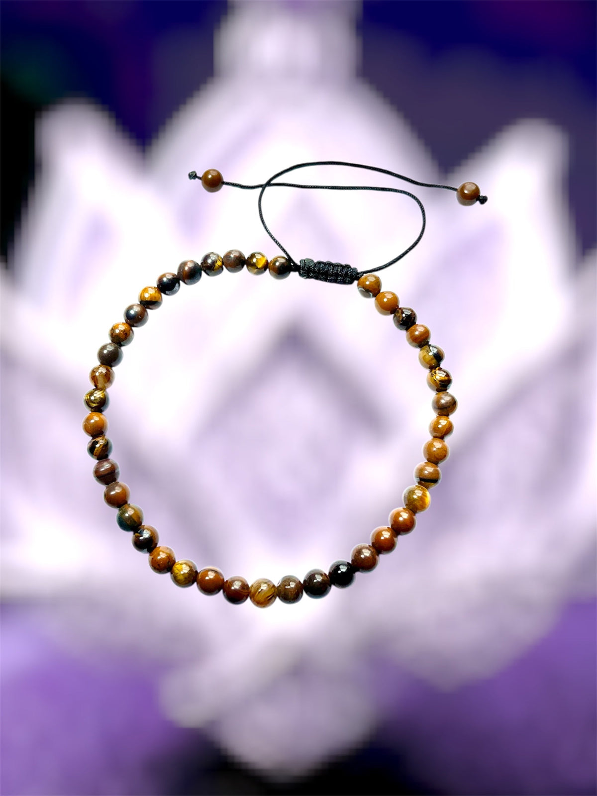 Triple Protection, Tiger Eye and Obsidian Bracelets