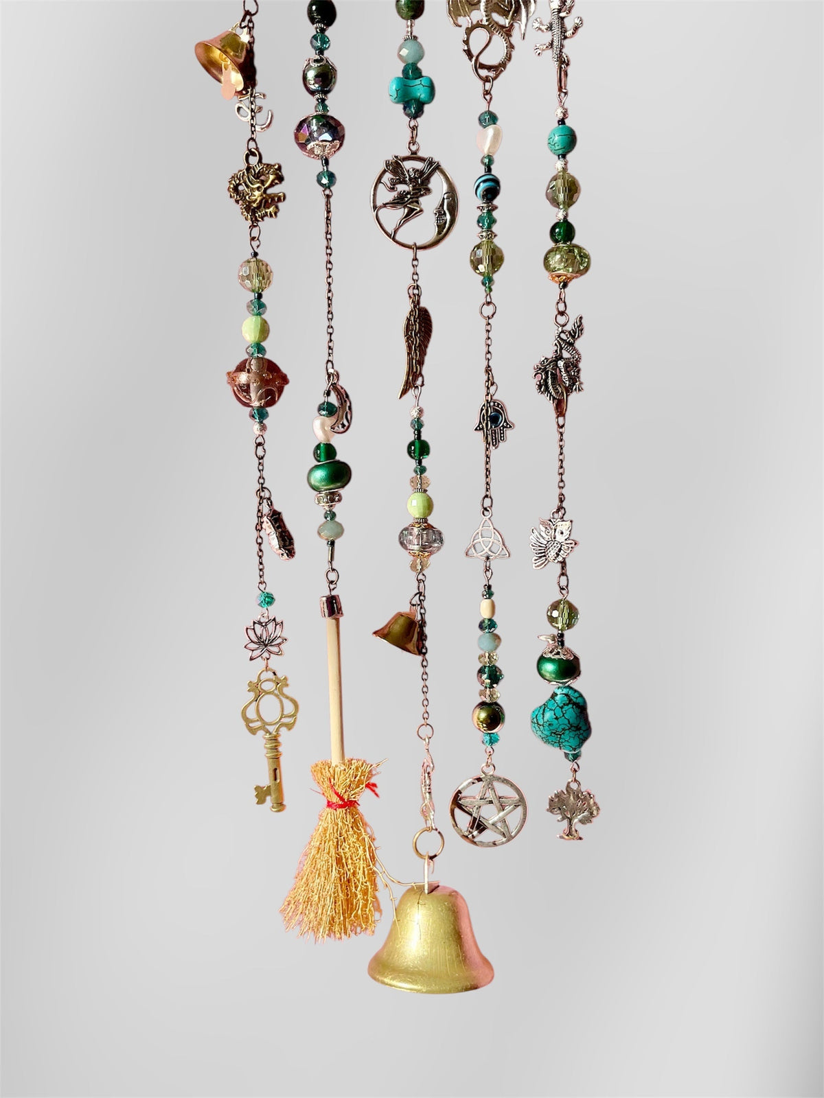 Crystal & Gemstone Witch Bell Chimes