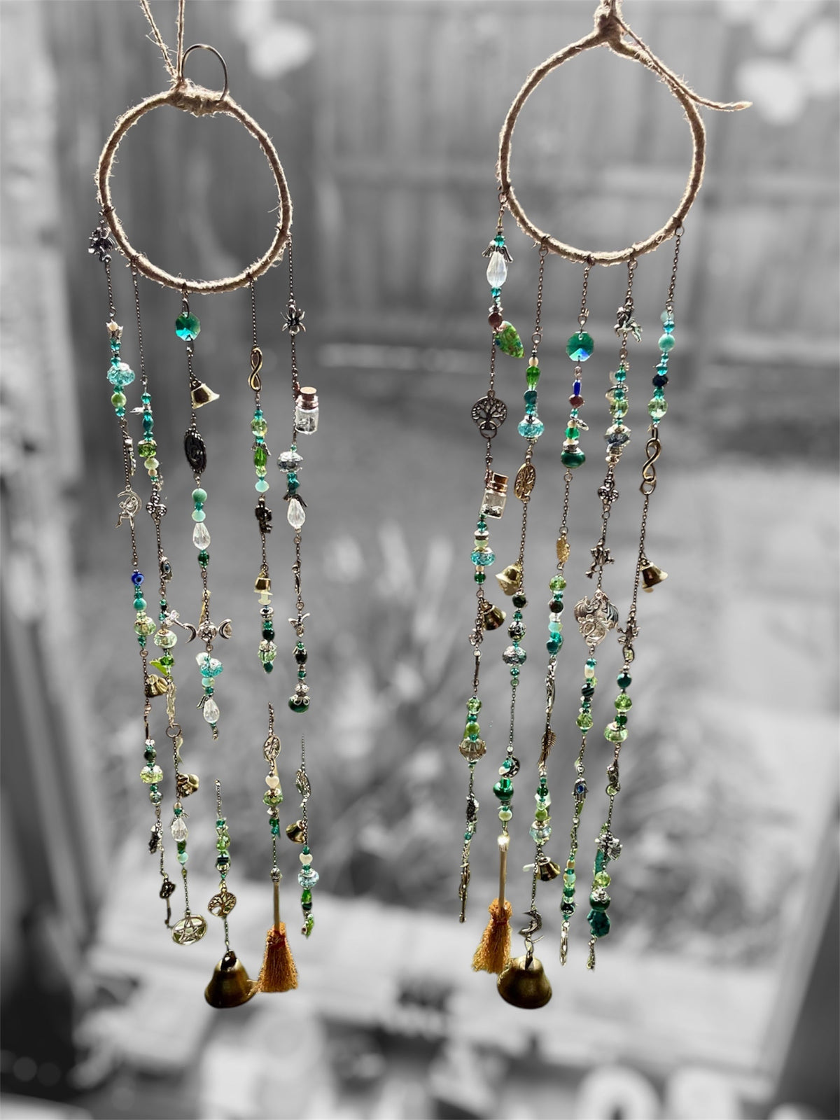 Crystal & Gemstone Witch Bell Chimes