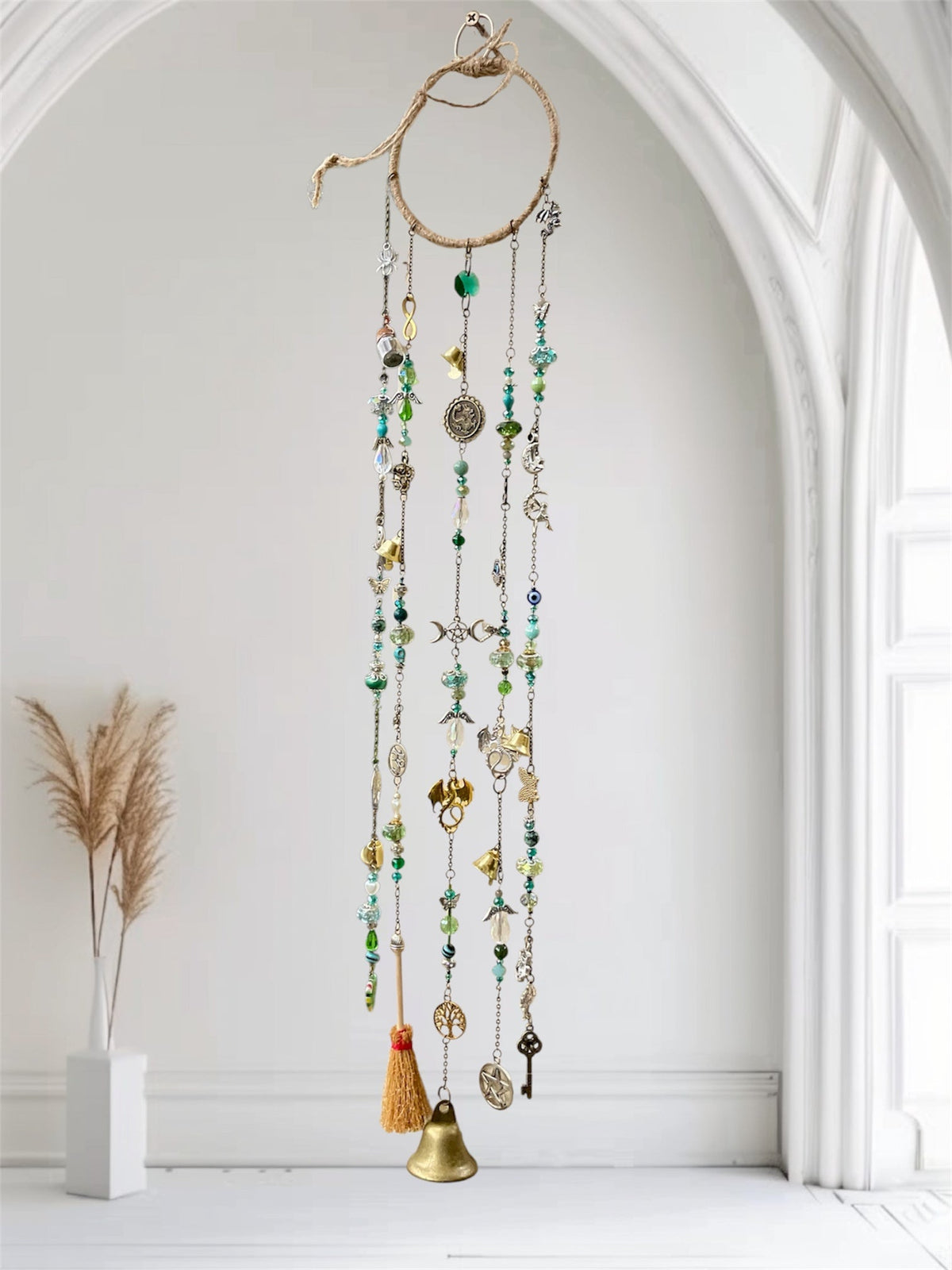 Crystal & Gemstone Witch Bell Chimes