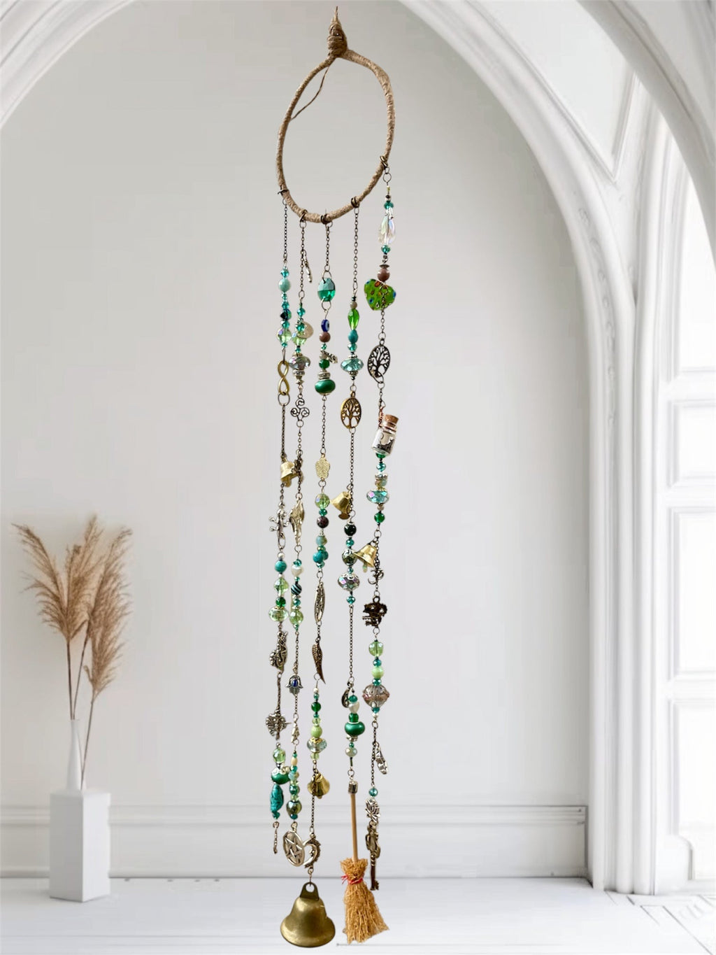 Crystal & Gemstone Witch Bell Chimes