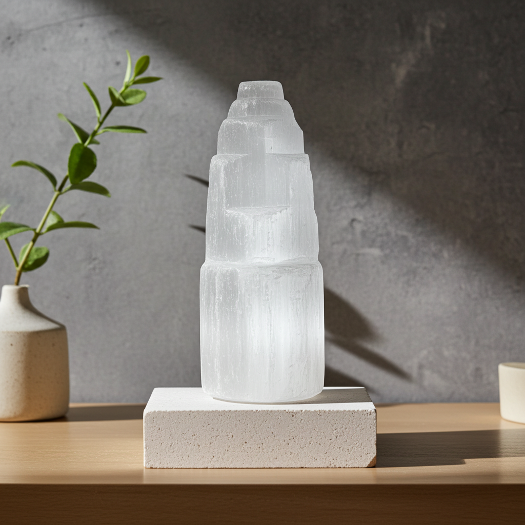 Selenite Towers – Purify, Recharge, Elevate