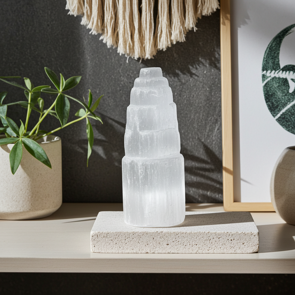 Selenite Towers – Purify, Recharge, Elevate